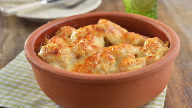 Palmitos gratinados - Fondo de Olla